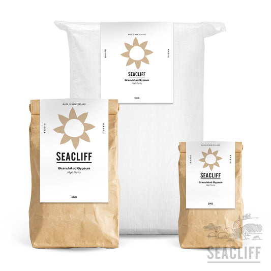 Granulated Gypsum - Seacliff Organics