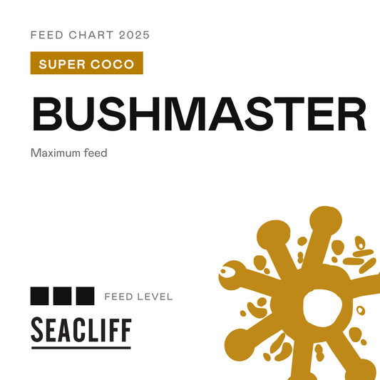 Super Coco feed chart, Bushmaster
