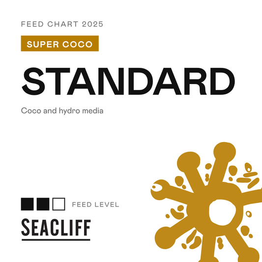 Super Coco feed chart, standard