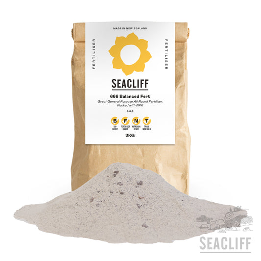 Seacliff Organics 6-6-6 all purpose fertiliser - Seacliff Organics