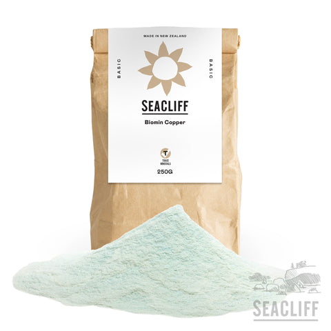 Biomin Copper  - Seacliff Organics Living Soil Amendments New Zealand