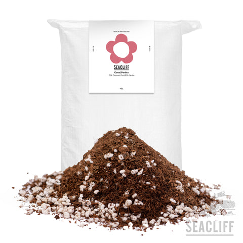 Seacliff Organics Coco/Perlite - 40L | Seacliff Organics Premium Living Soil Amendments NZ