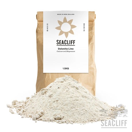 Dolomite Lime  - Seacliff Organics Living Soil Amendments New Zealand