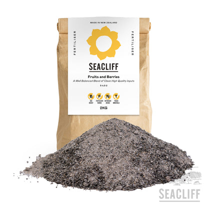 Seacliff Organics Fruits & Berries fertiliser - Seacliff Organics