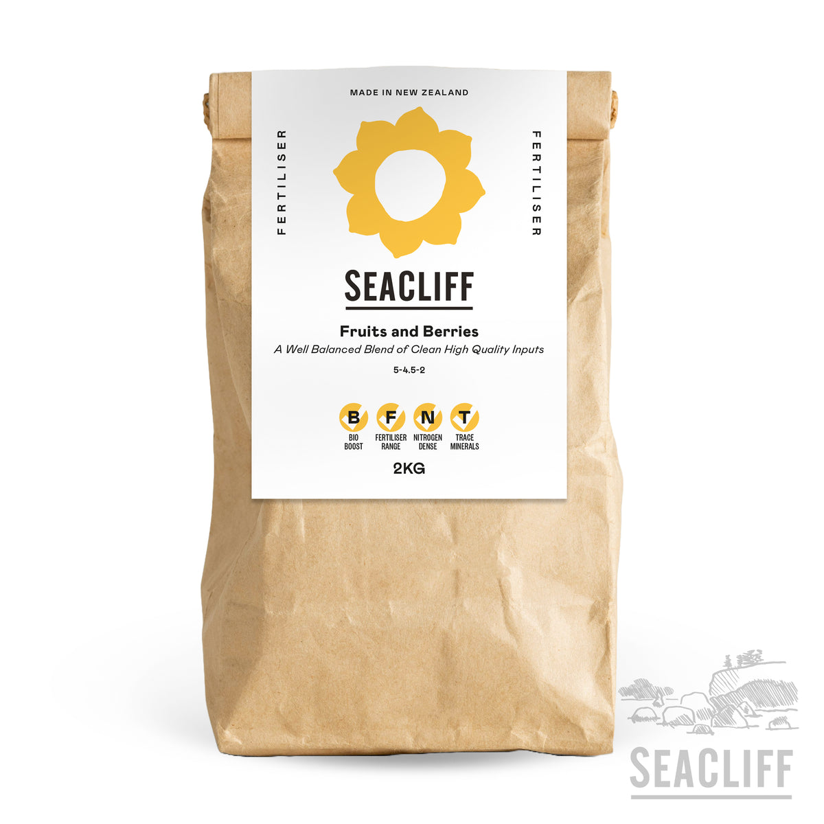 Seacliff Organics Fruits & Berries fertiliser - Seacliff Organics