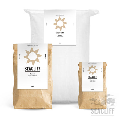 Gypsum (Biogro certified calcium sulphate) - Seacliff Organics
