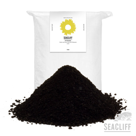 K-Humate ( Potassium Humate)  - Seacliff Organics Living Soil Amendments New Zealand