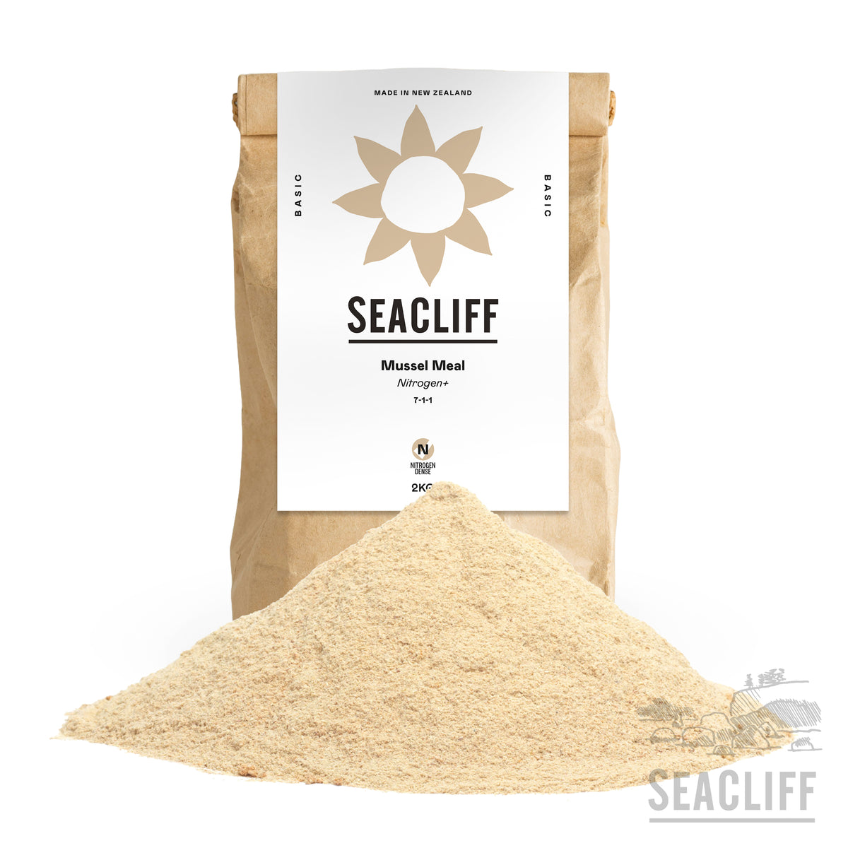 Mussel Meal (nitrogen+) - Seacliff Organics