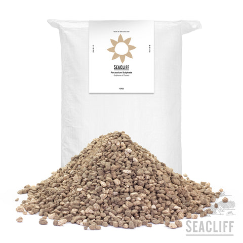 Potassium Sulfate (Sulphate of Potash) - Seacliff Organics Living Soil Amendments New Zealand