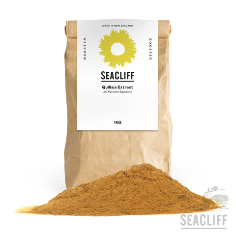 Quillaja Extract 20% Sarsaponin - Seacliff Organics Living Soil Amendments New Zealand