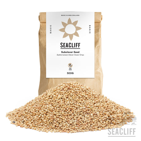 Subclover Seed  - Seacliff Organics Living Soil Amendments New Zealand