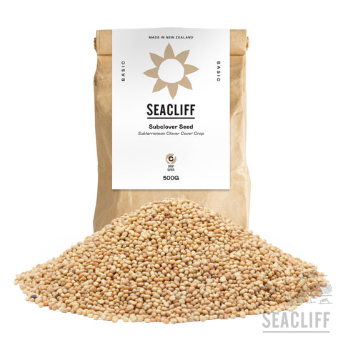 Subclover Seed  - Seacliff Organics Living Soil Amendments New Zealand