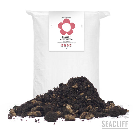 inhaling potting mix Seacliff Organics Superior Potting Mix