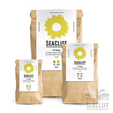 Tri-Kelp Powder  - Seacliff Organics Living Soil Ammendments New Zealand