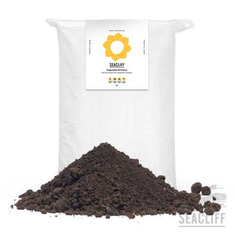 Vegetable Fertiliser - Seacliff Organics Living Soil Amendments New Zealand