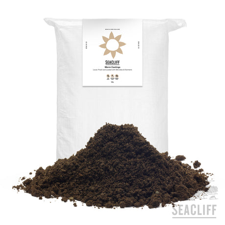 Worm Castings - Seacliff Organics Living Soil Amendments New Zealand