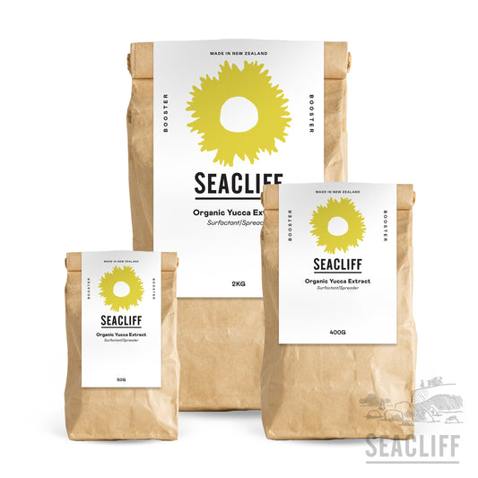 Yucca Extract 20% Sarsaponin (Ecocert Organic/ wetting agent/ spreader) - Seacliff Organics