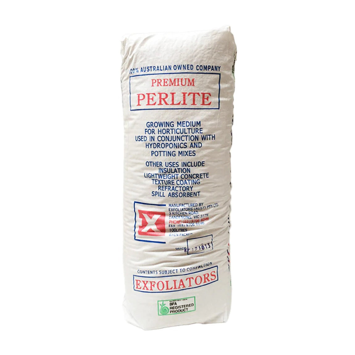 Expanded Perlite - Coarse - 100L - Seacliff Organics