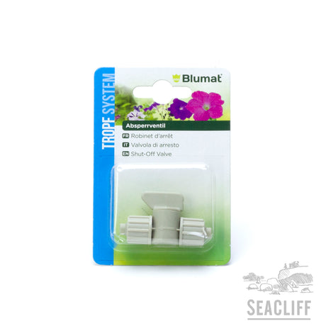 Tropf Blumat - Shut Off Valve - 8mm/8mm   - Seacliff Organics Living Soil Amendments New Zealand