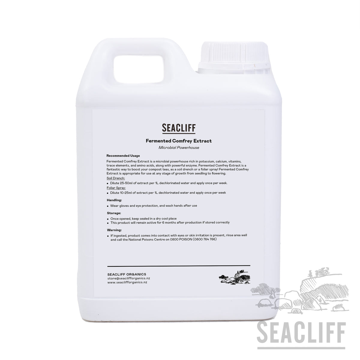 Fermented Comfrey Extract - Seacliff Organics