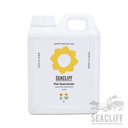Seacliff Organics Liquid Fish Hydrolysate - Seacliff Organics
