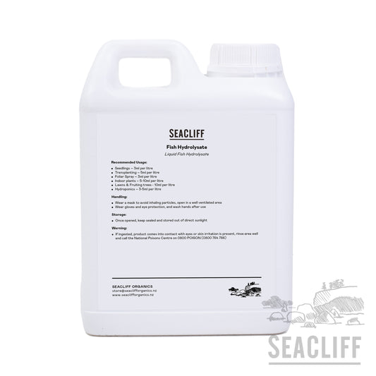 Seacliff Organics Liquid Fish Hydrolysate - Seacliff Organics