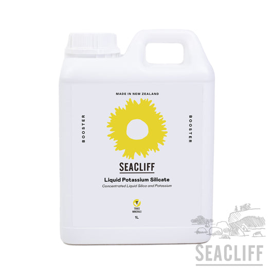 Seacliff Organics Liquid Potassium Silicate - Seacliff Organics Living Soil Ammendments New Zealand