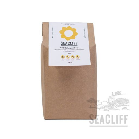 Seacliff Organics 6-6-6 Balanced Fertiliser - Seacliff Organics Living Soil Ammendments New Zealand